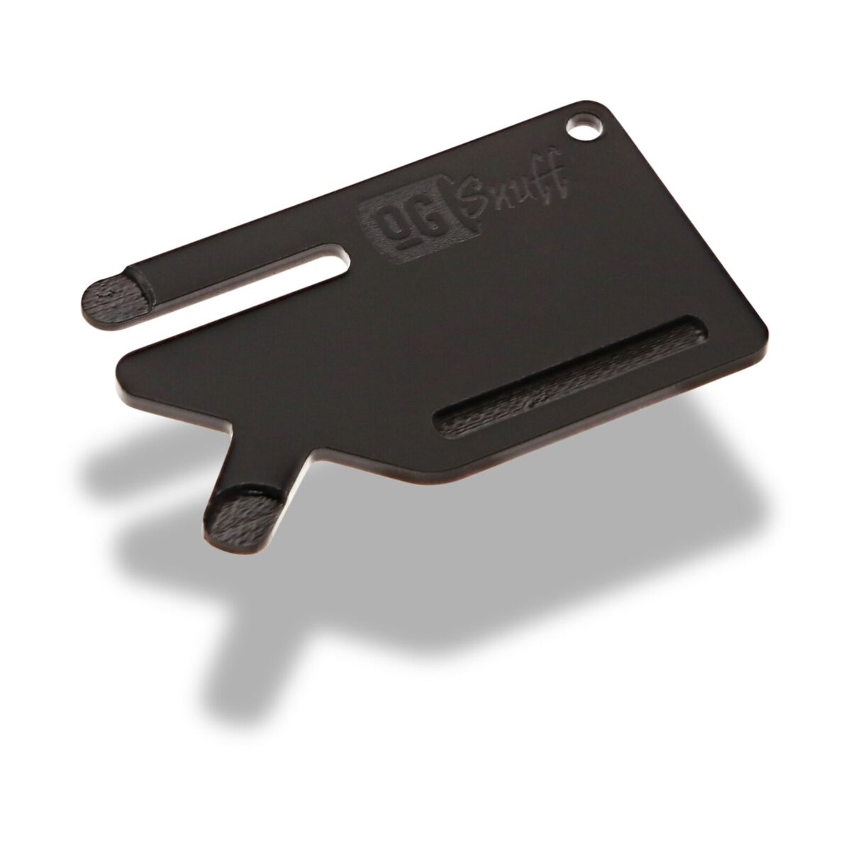 Matte Black Snuff Multitool Card by OGSnuff - Compact and Stylish Snuff Accessory