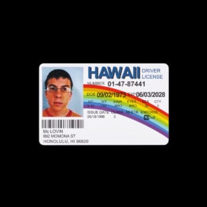 McLovin ID Wallet Card
