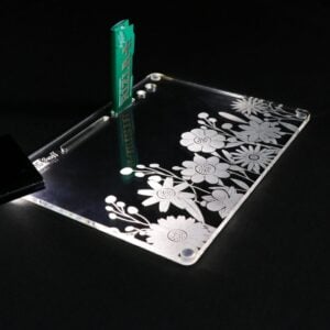 Flower Power Rolling Tray with light reflective pad !!NEW!!